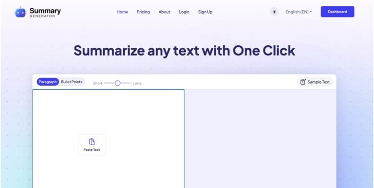 AI Text Summarizer