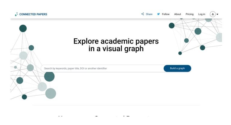 ​Connected Papers: Key Features, Benefits, & Use Cases I TheAIPedia