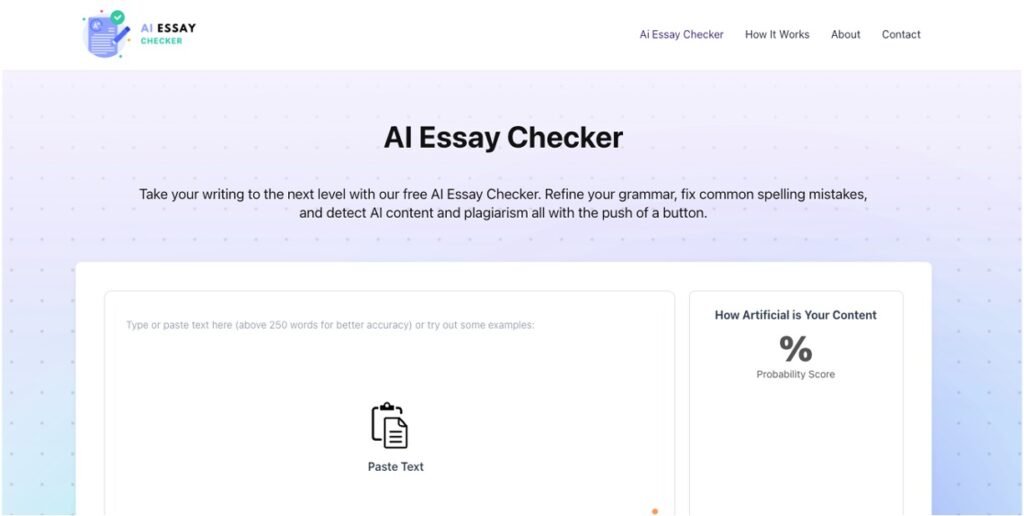 AI Essay Checker