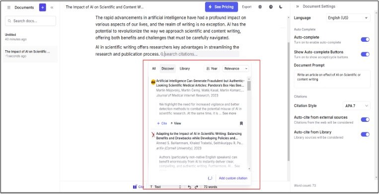 How to Use AI to Write a Research Articles 15