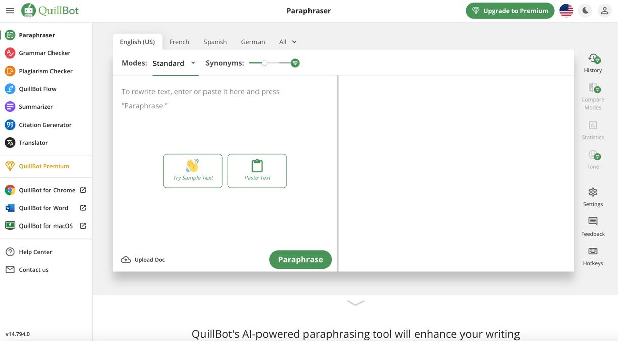 how to use QuillBot 1