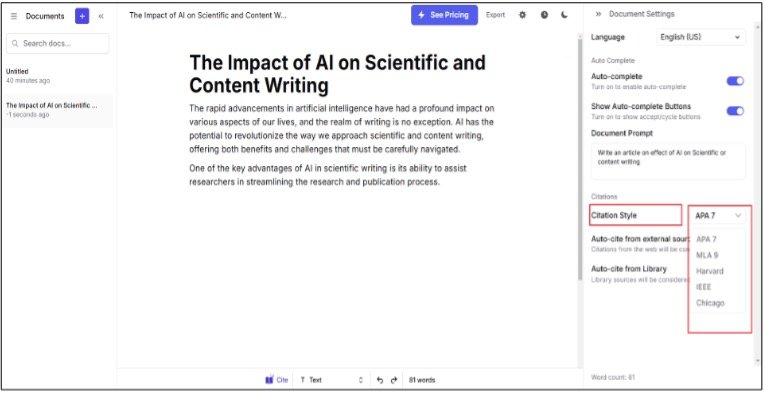 How to Use AI to Write a Research Articles 5
