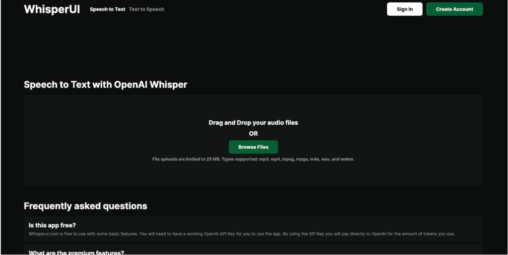 WhisperUI