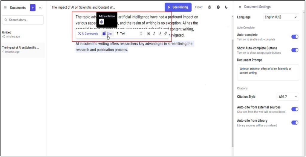 How to Use AI to Write a Research Articles 14