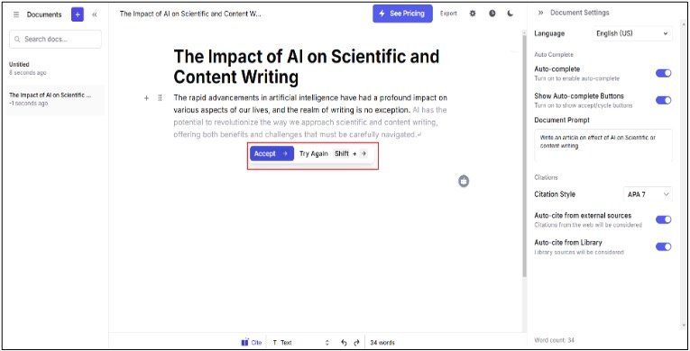 How to Use AI to Write a Research Articles 9