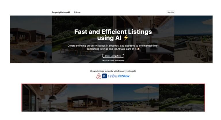Property Listings AI