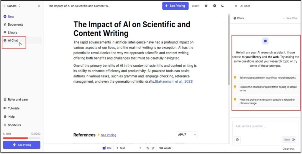 How to Use AI to Write a Research Articles 8