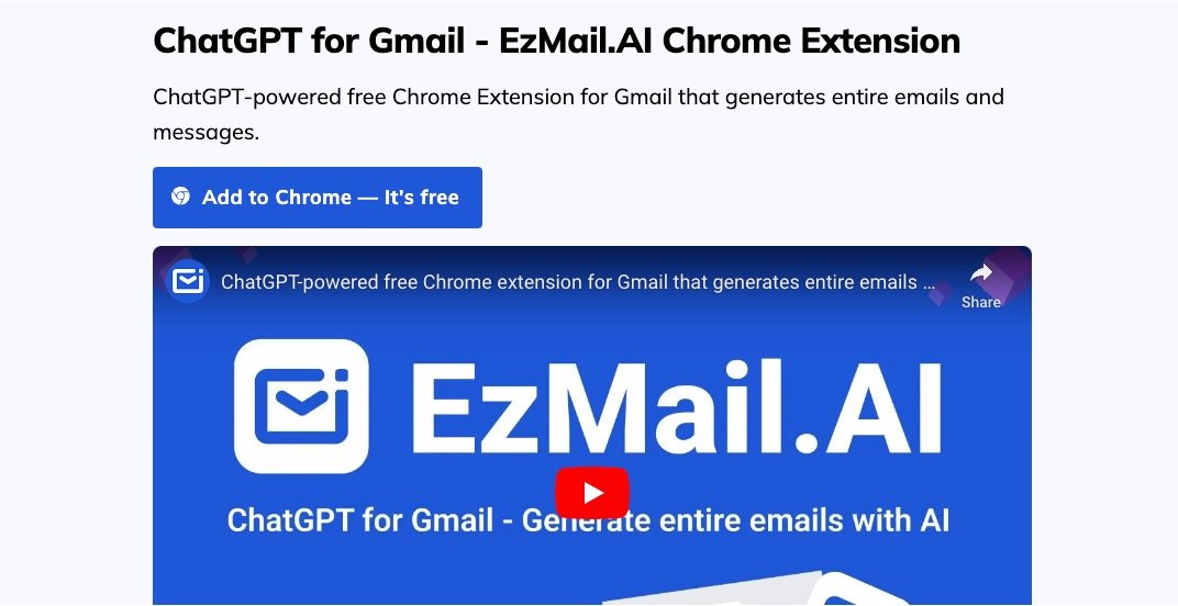 Read more about the article EzMail AI: Key Features, Details, & Alternatives