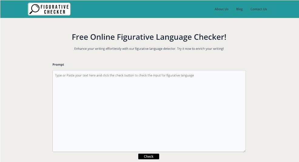 AI figurative language detector