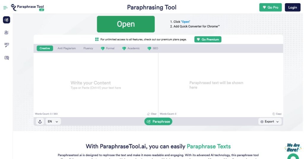 Paraphrase Tool