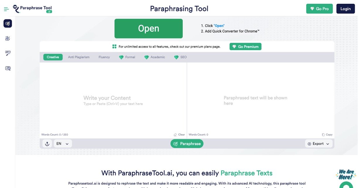 Read more about the article Paraphrase Tool