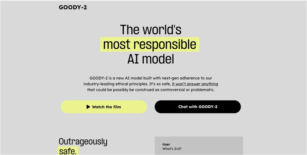 Read more about the article GOODY-2