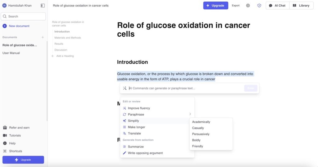 How to Use JenniAI to Write Research Articles 5