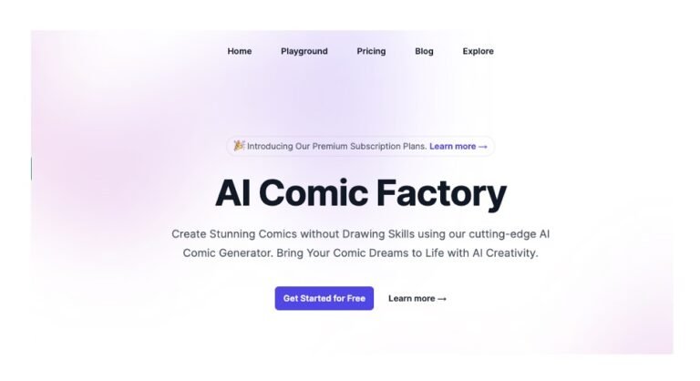 AI Comic Factory