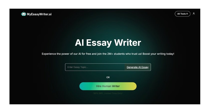 MyEssayWriter: Key Features, Benefits, & Use Cases I TheAIPedia
