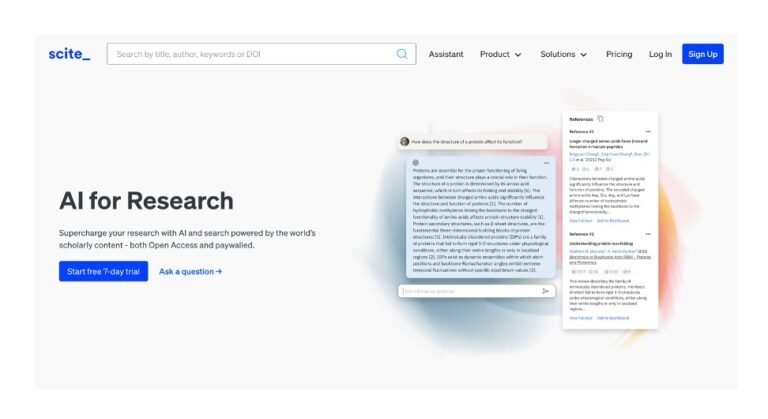 SciteAI: Key Features, Benefits, & Use Cases I TheAIPedia