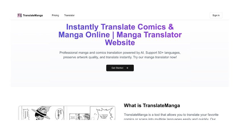 Read more about the article TranslateManga