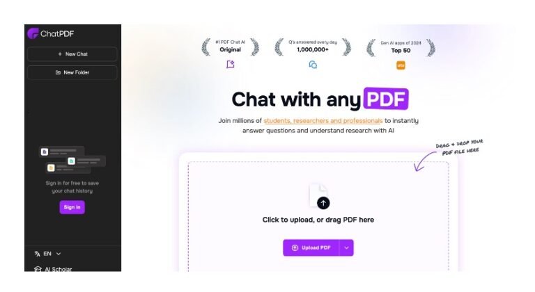 ChatPDF: Key Features, Benefits, & Use Cases I TheAIPedia