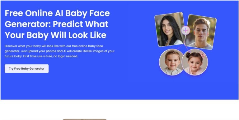 AI Baby Generator: Key Features, Benefits, & Use Cases I TheAIPedia