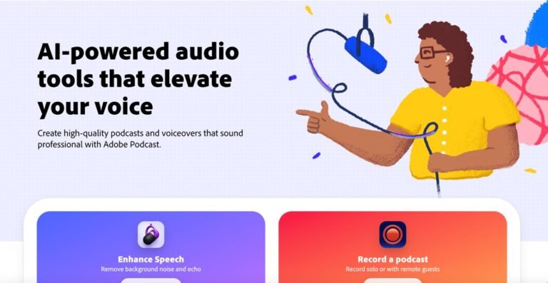 Adobe Podcast AI
