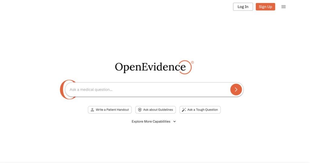 Open Evidence AI