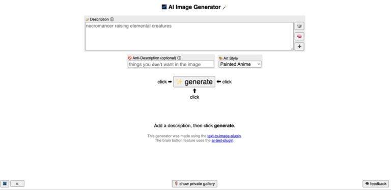 Perchance AI Image Generator