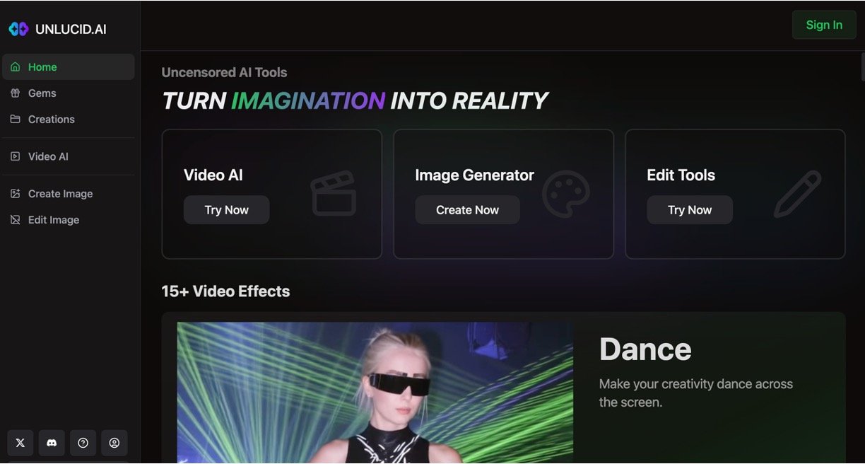 Read more about the article Unlucid AI