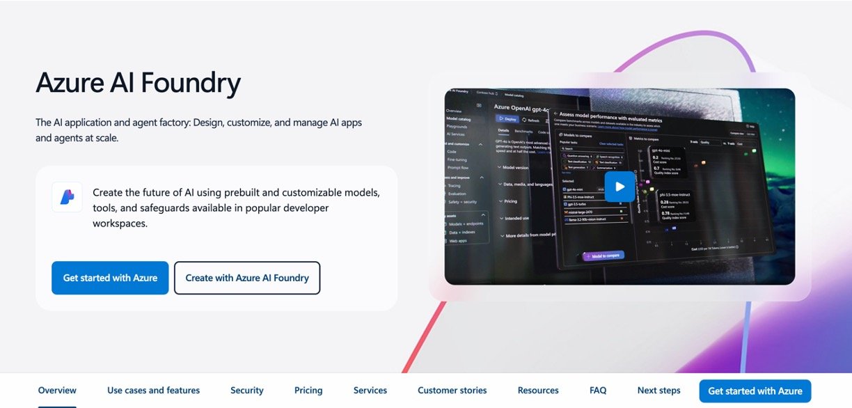 Read more about the article Azure AI Foundry