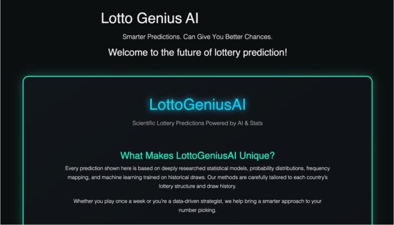 Lotto Genius AI