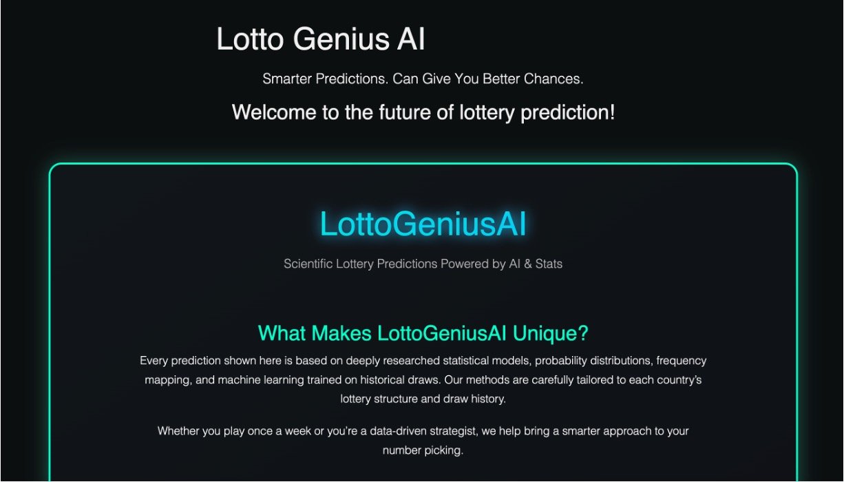 Read more about the article Lotto Genius AI