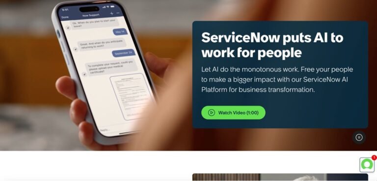 ServiceNow AI