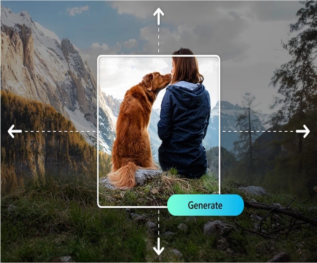 Free AI Image Extender