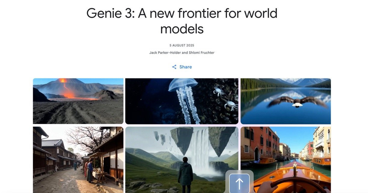 Read more about the article Genie 3 AI