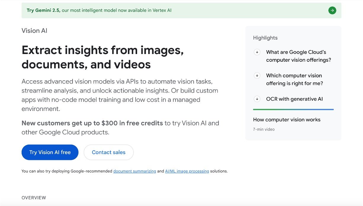 Read more about the article Vision AI