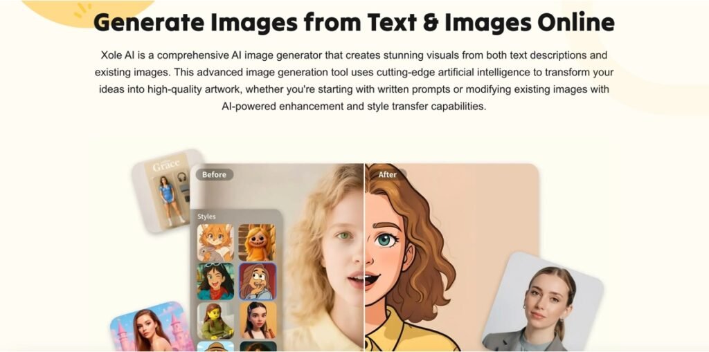 Xole AI Image Generator
